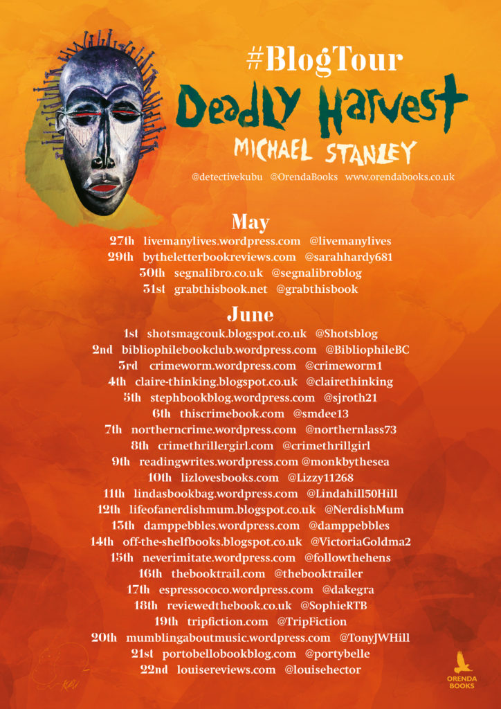 Deadly Harvest Blog tour