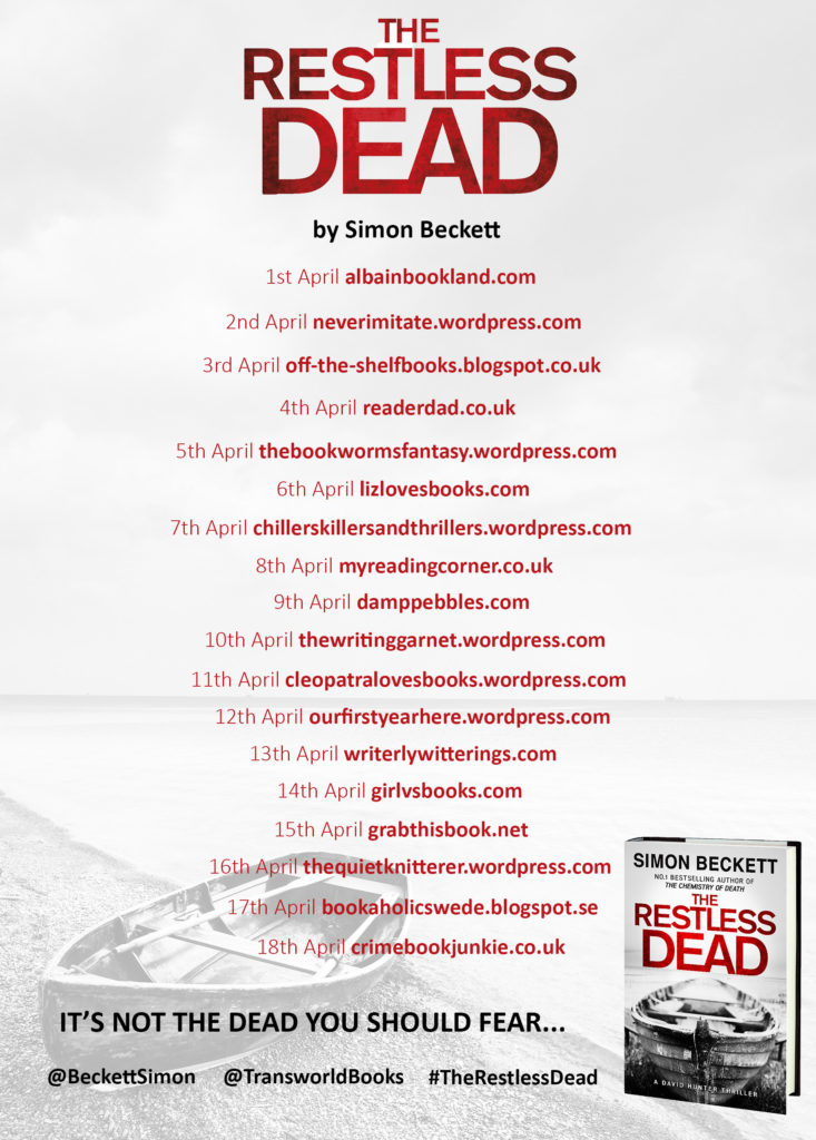 The Restless Dead blog tour banner