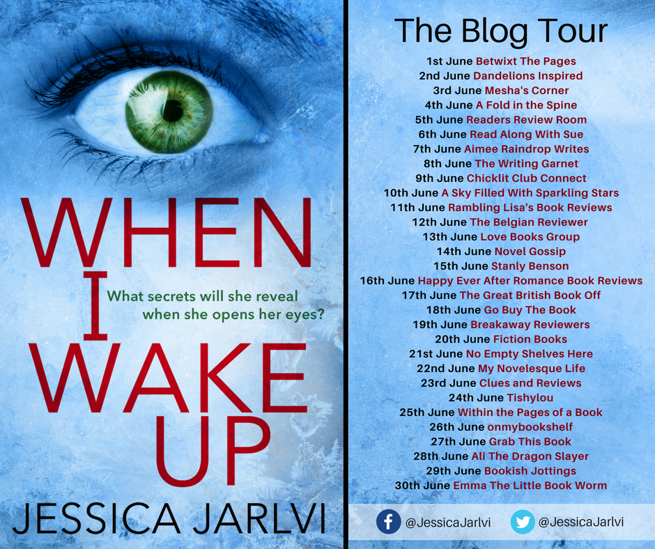 When I Wake Up - blog tour banner